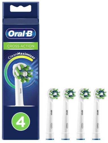 Купить Oral-b насадка сменная для электрических зубных щеток cross action 4 шт. цена