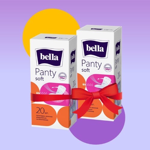 Купить Bella panty soft ежедневные прокладки 20 шт. цена