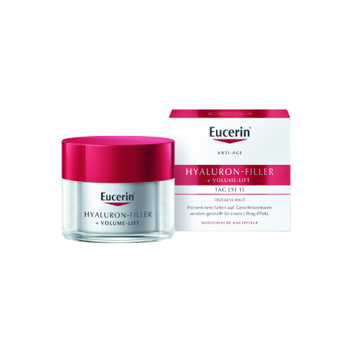 Eucerin hyaluron-filler+volume lift крем для дневного ухода за сухой кожей 50 мл