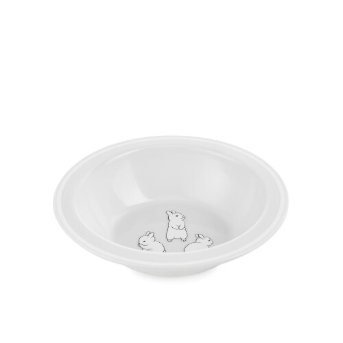 Тарелка для кормления глубокая 6+/кролик