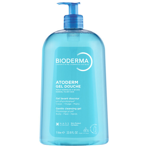 Bioderma Atoderm гель для душа увлажняющий для нормальной сухой и атопичной кожи 1000 мл