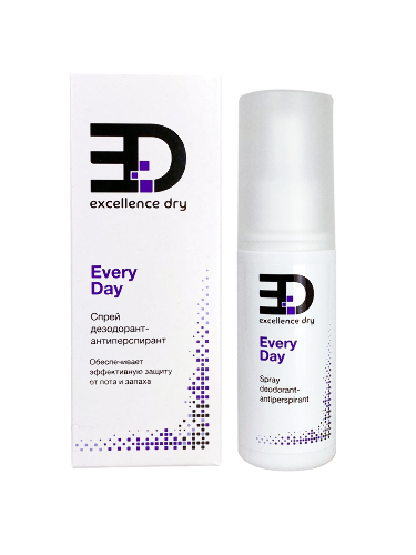 Купить Excellence dry every day spray дезодорант-антиперспирант 50 мл цена