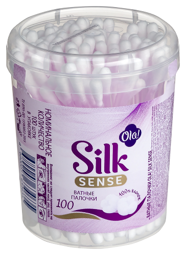 Ola silk sense ватные палочки 100 шт./пласт/