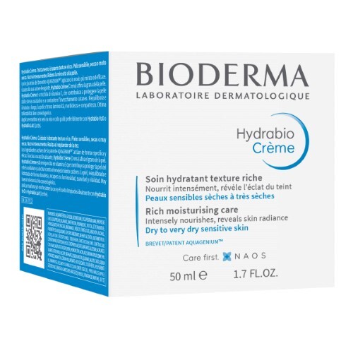 Bioderma Hydrabio крем увлажняющий для обезвоженной сухой кожи лица 50 мл