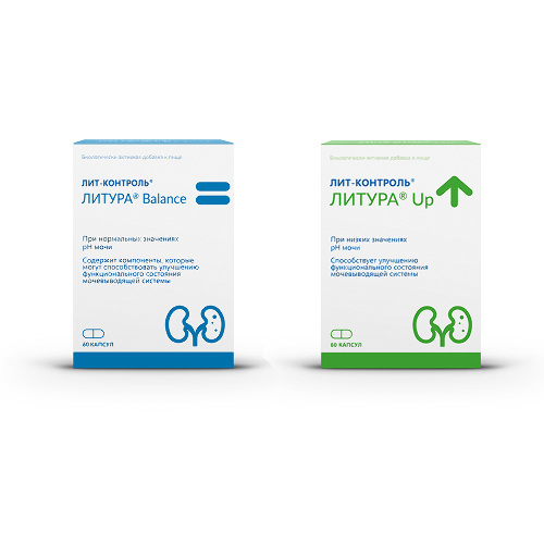 Набор Литура Balance №60 капс + Литура Up №60 капс со скидкой 15%