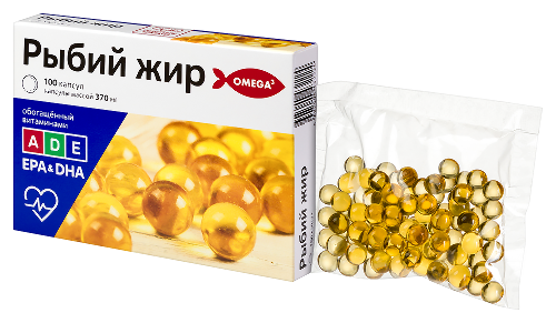 РЫБИЙ ЖИР ОБОГАЩЕННЫЙ ВИТАМИНАМИ А Д Е