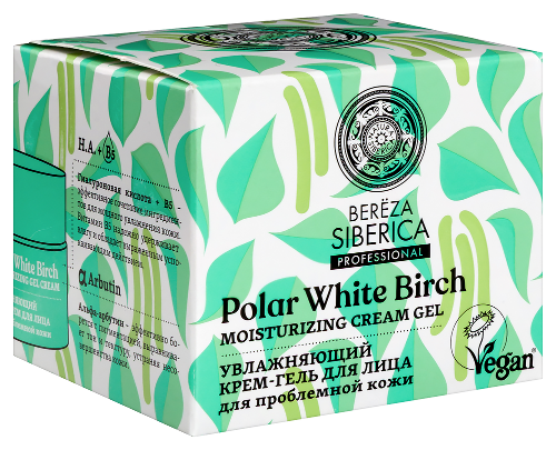Natura siberica bereza siberica крем-гель для лица увлажняющий 50 мл