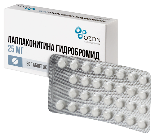 ЛАППАКОНИТИНА ГИДРОБРОМИД