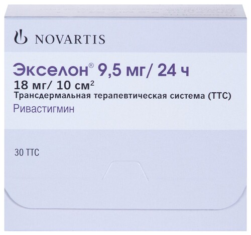 Экселон 0,0095/24 часа 30 шт.