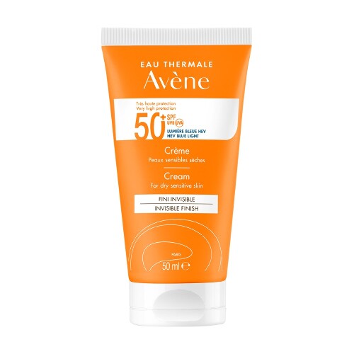 Купить Avene крем солнцезащитный spf 50+ без отдушек 50 мл цена