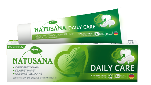 Natusana зубная паста daily care 75 мл