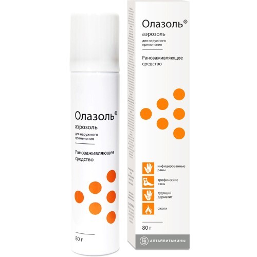 Купить Олазоль 80 гр аэрозоль цена