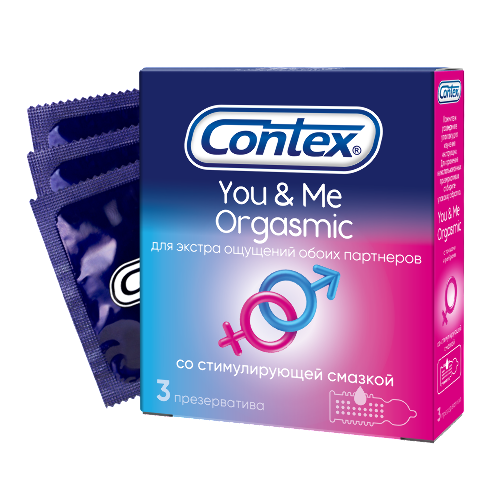 ПРЕЗЕРВАТИВ YOU&ME ORGASMIC