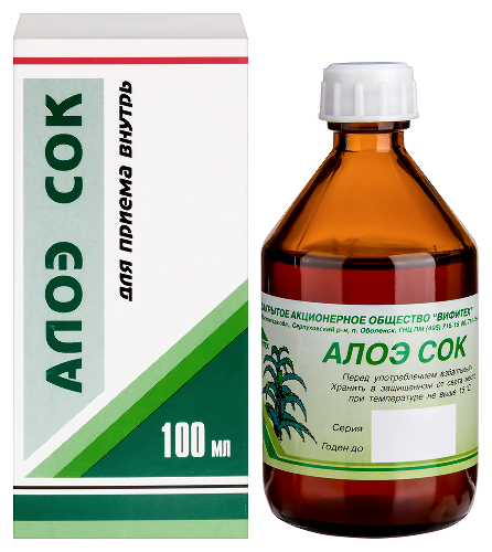 АЛОЭ СОК