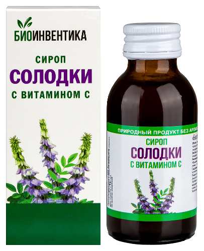 Купить Сироп солодки с витамином с 100 мл цена