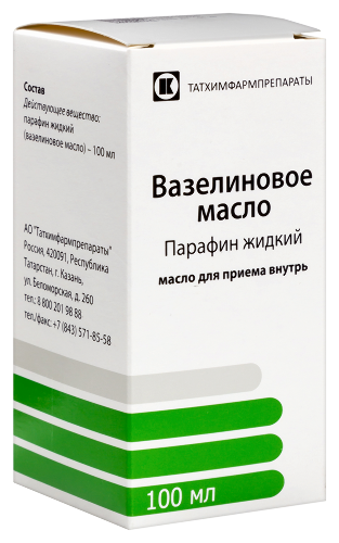 ВАЗЕЛИНОВОЕ МАСЛО