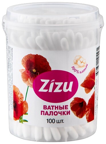 Zizu палочки ватные 100 шт.