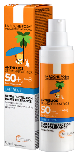 La roche-posay anthelios dermo-pediatrics молочко для младенцев и детей spf 50+ 50 мл