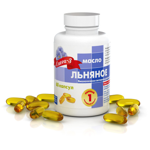 ЛЬНЯНОЕ МАСЛО КАПСУЛЫ