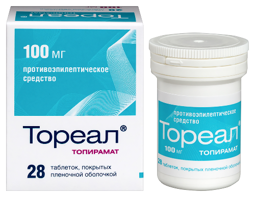 Тореал 100 мг 28 шт. таблетки, покрытые оболочкой