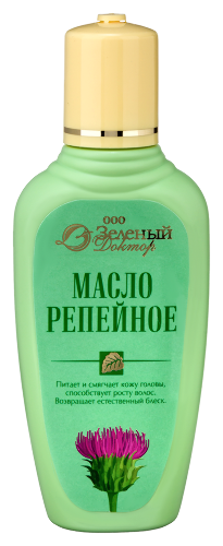Зеленый доктор репейное масло 100гр