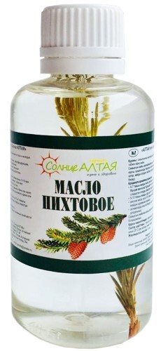 Купить Солнце алтая масло эфирное пихтовое (с веточкой) 50 мл цена