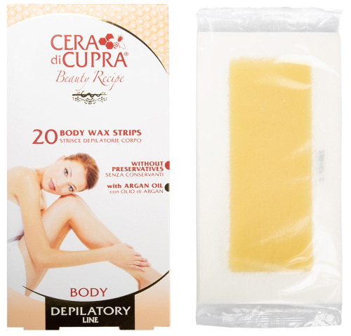 Cera di cupra полоски восковые для депиляции тела 20 шт.