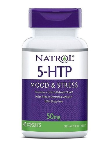 Купить Natrol 5-гидрокситриптофан 45 шт. капсулы массой 333 мг цена
