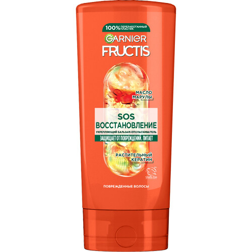Купить Garnier fructis sos восстановление укрепляющий бальзам-ополаскиватель 200 мл цена