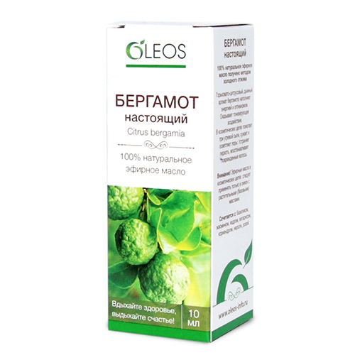 Oleos масло эфирное бергамот настоящий 10 мл