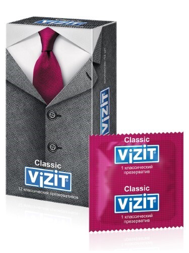 Купить Vizit презерватив classic классические 12 шт. цена