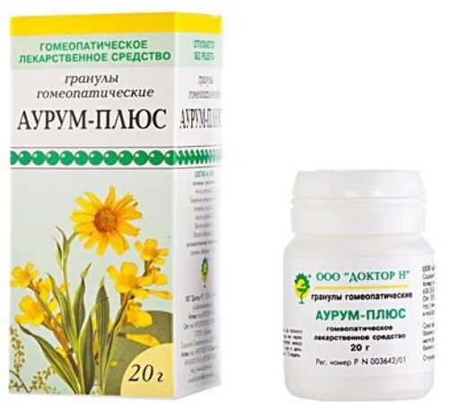 Аурум-плюс банка гранулы 20 гр