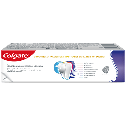 Colgate total 12 профессиональная отбеливающая зубная паста 75 мл