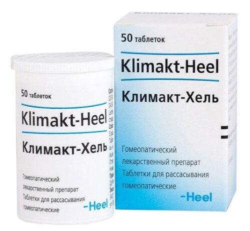 Климакт-хель 50 шт. таблетки для рассасывания гомеопатического применения