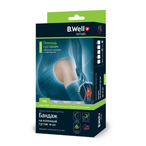 БАНДАЖ PRO W-331 НА КОЛЕННЫЙ СУСТАВ