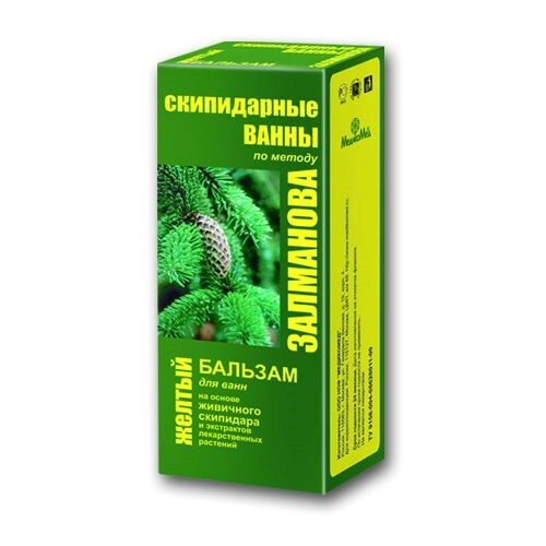 БАЛЬЗАМ ЖЕЛТЫЙ ДЛЯ ВАНН 250МЛ
