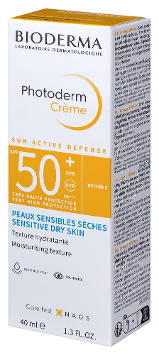 Bioderma photoderm крем солнцезащитный spf 50+ 40 мл