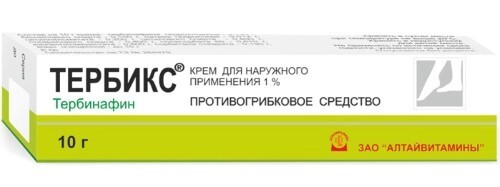Купить Тербикс 1% крем для наружного применения 10 гр цена