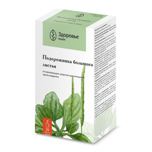 ПОДОРОЖНИКА БОЛЬШОГО ЛИСТ