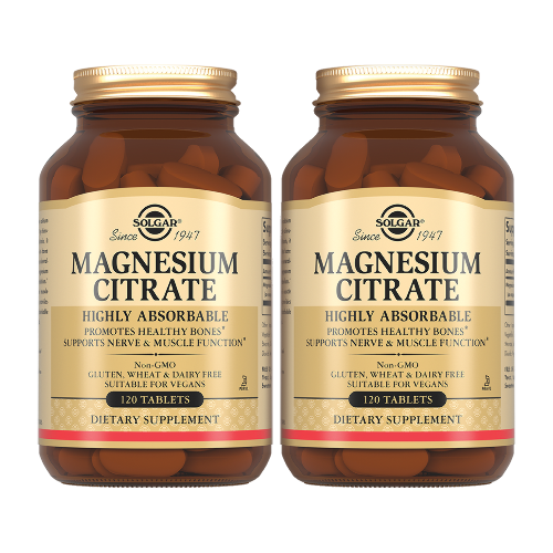 Набор Solgar Цитрат магния №120 табл из 2 уп со скидкой