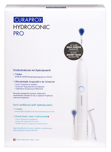 Купить Curaprox зубная щетка электрическая звуковая hydrosonic pro цена