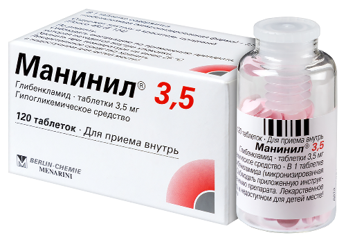 МАНИНИЛ 3,5 N120 ТАБЛ