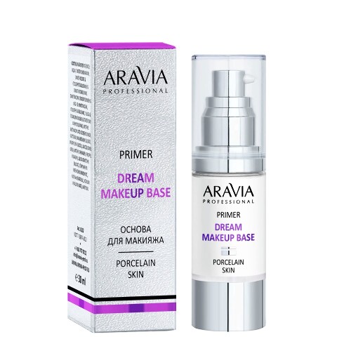 Купить Aravia professional основа для макияжа dream makeup base 30 мл/01 primer цена