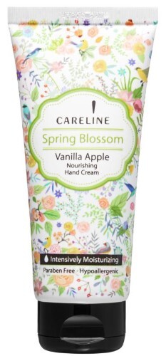Купить Careline крем для рук с ароматом ванили и яблока весны цветение 100 мл цена