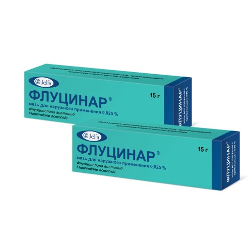 Купить Флуцинар 0,025% мазь для наружного применения 15 гр в Москве Флуцинар 0,025% мазь для наружного применения 15 гр
