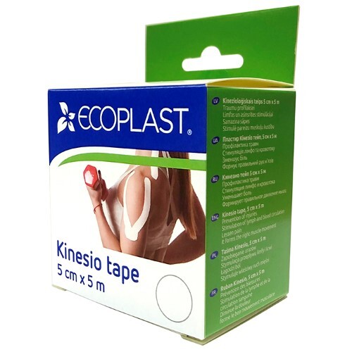 ECOPLAST КИНЕЗИО ТЕЙП 5СМХ5М