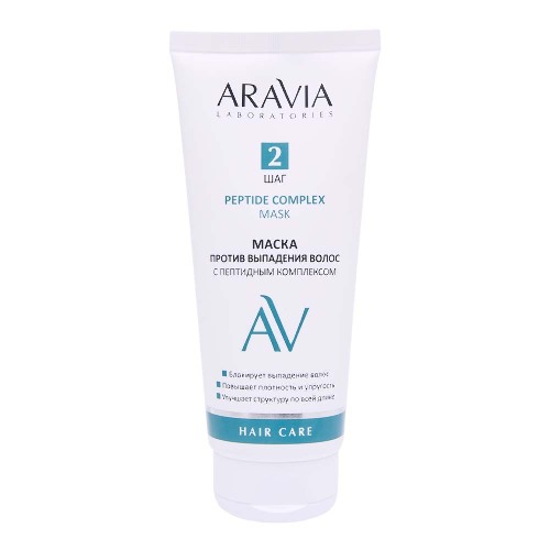 Aravia laboratories маска против выпадения волос с пептидным комплексом peptide complex mask 200 мл