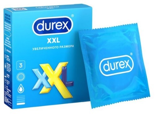 Купить Durex презервативы xxl 3 шт. цена