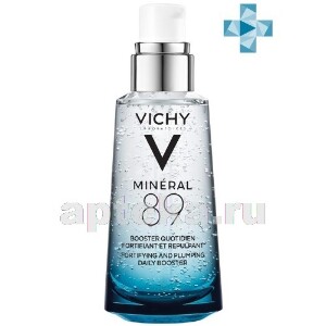 Купить Vichy mineral 89 ежедневный гель-сыворотка для кожи подверженной агрессивным внешним воздействиям 50 мл цена