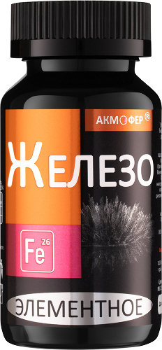 Акмофер железо элементное 90 шт. капсулы массой 290 мг